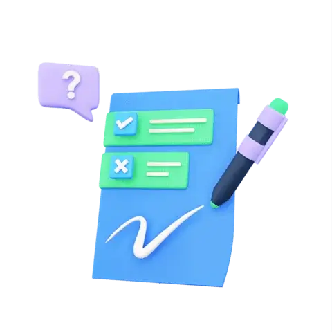 Filling out surveys Filling out surveys